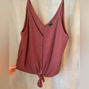 Target Maroon Tank Top